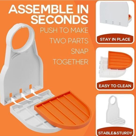 Laundry Detergent‎ Cup Holder Universal Orange - Picture 3 of 8